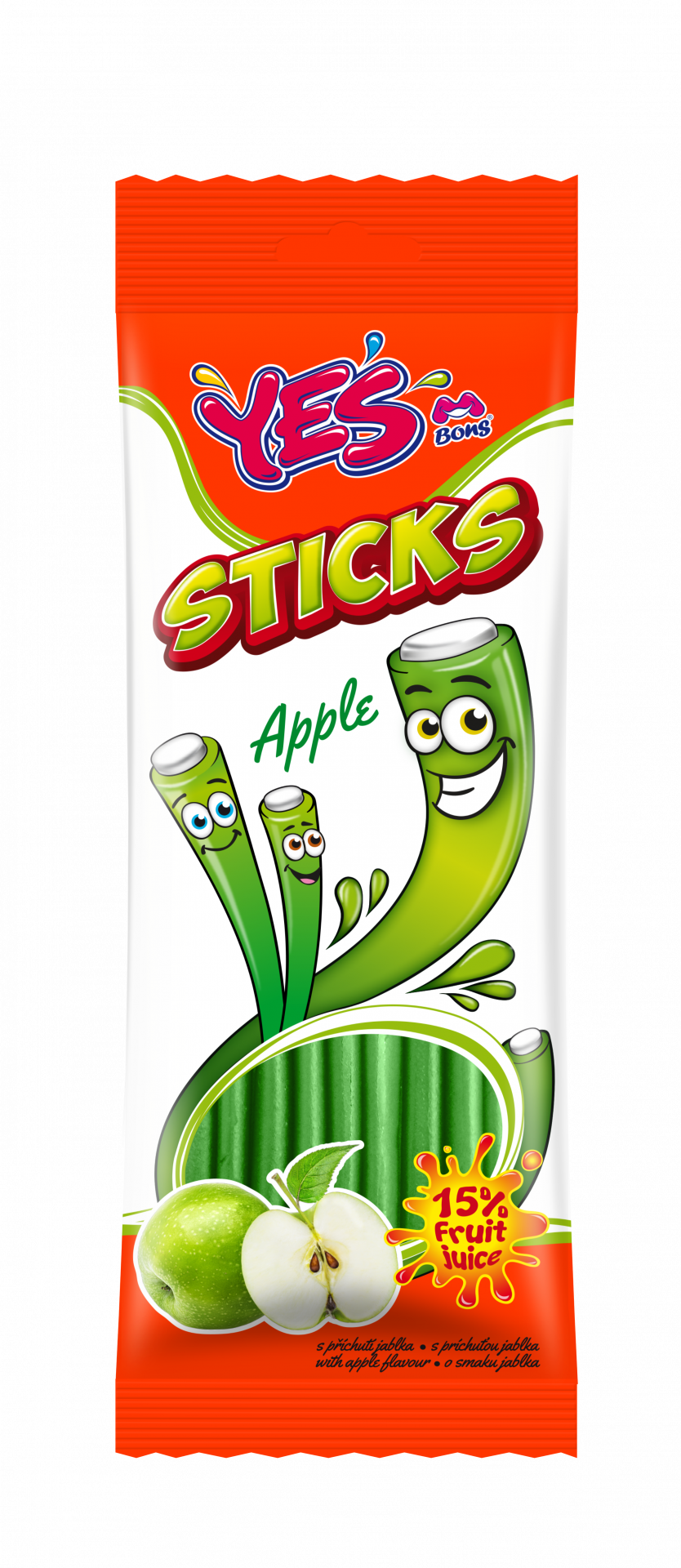 YES Sticks Apple 150g