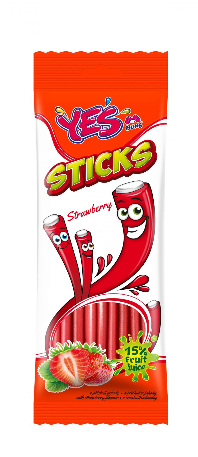 YES Sticks Strawberry 150g