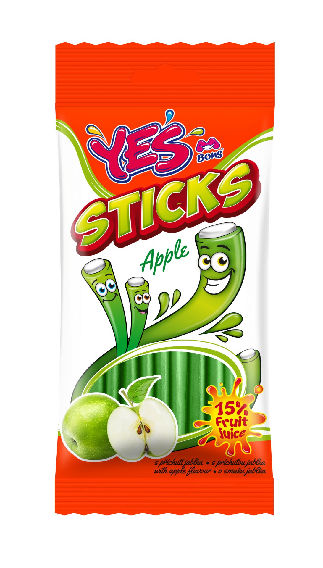 YES Sticks Apple 90g