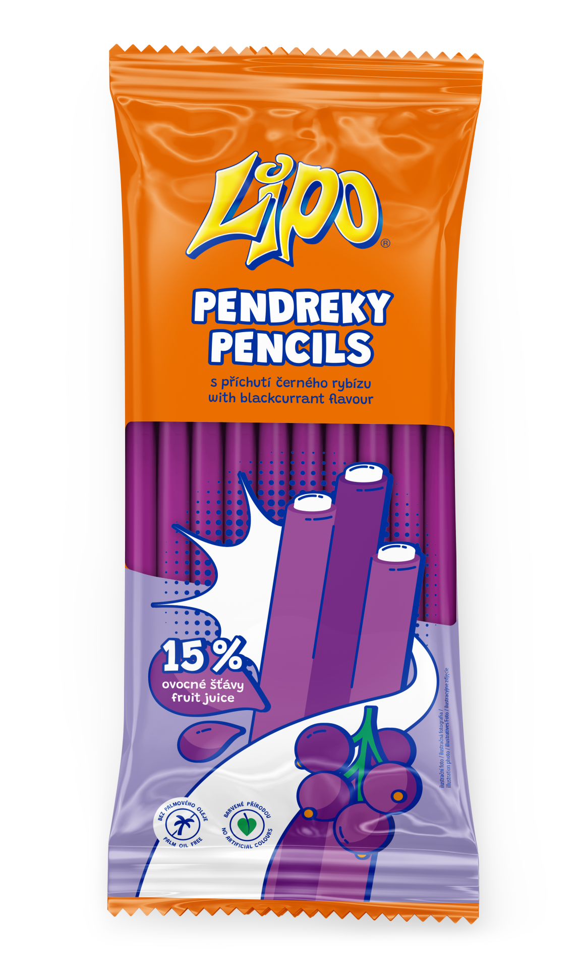 Lipo pendreky černý rybíz 150g