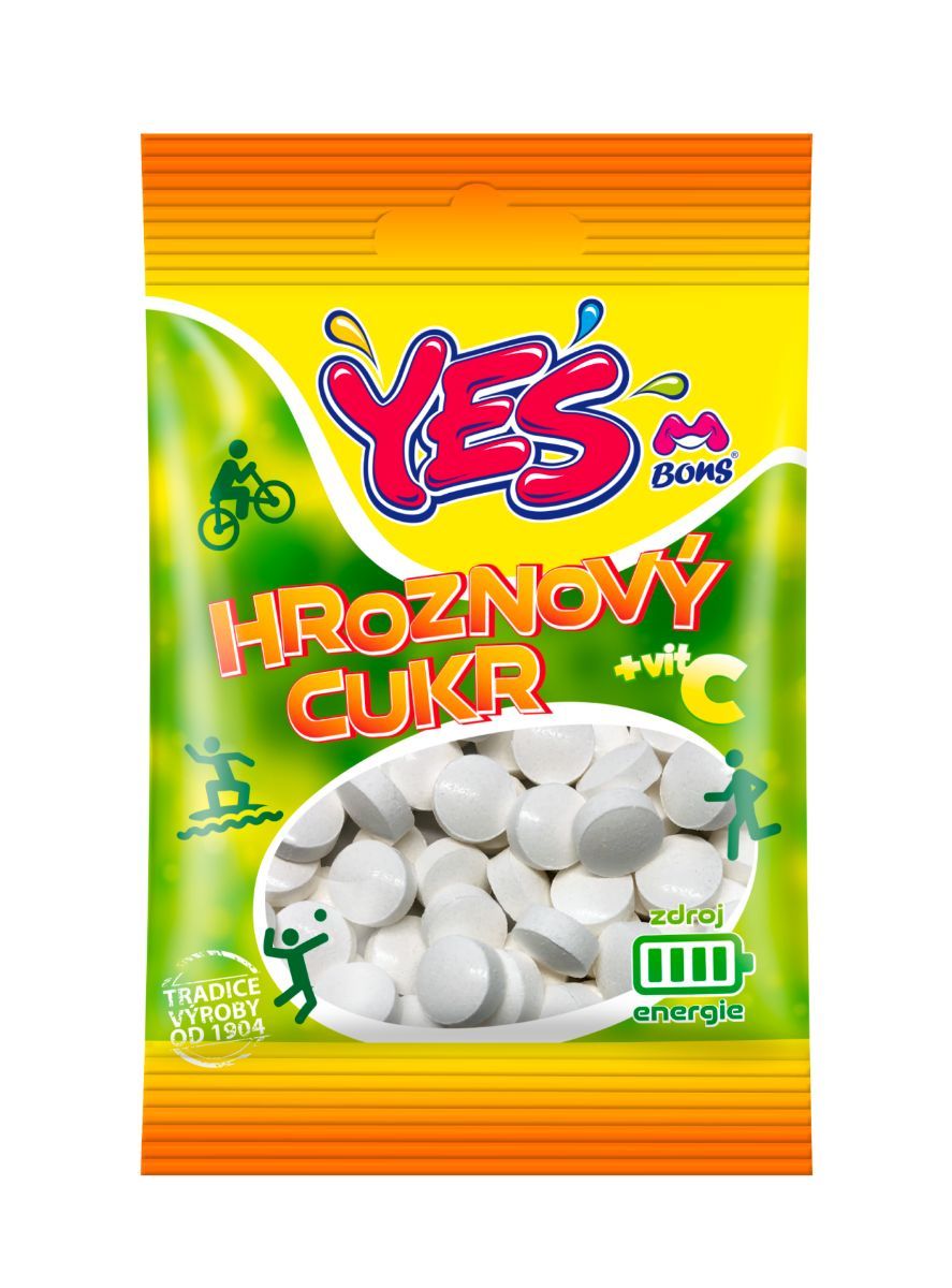 YES Hroznový cukr 50g