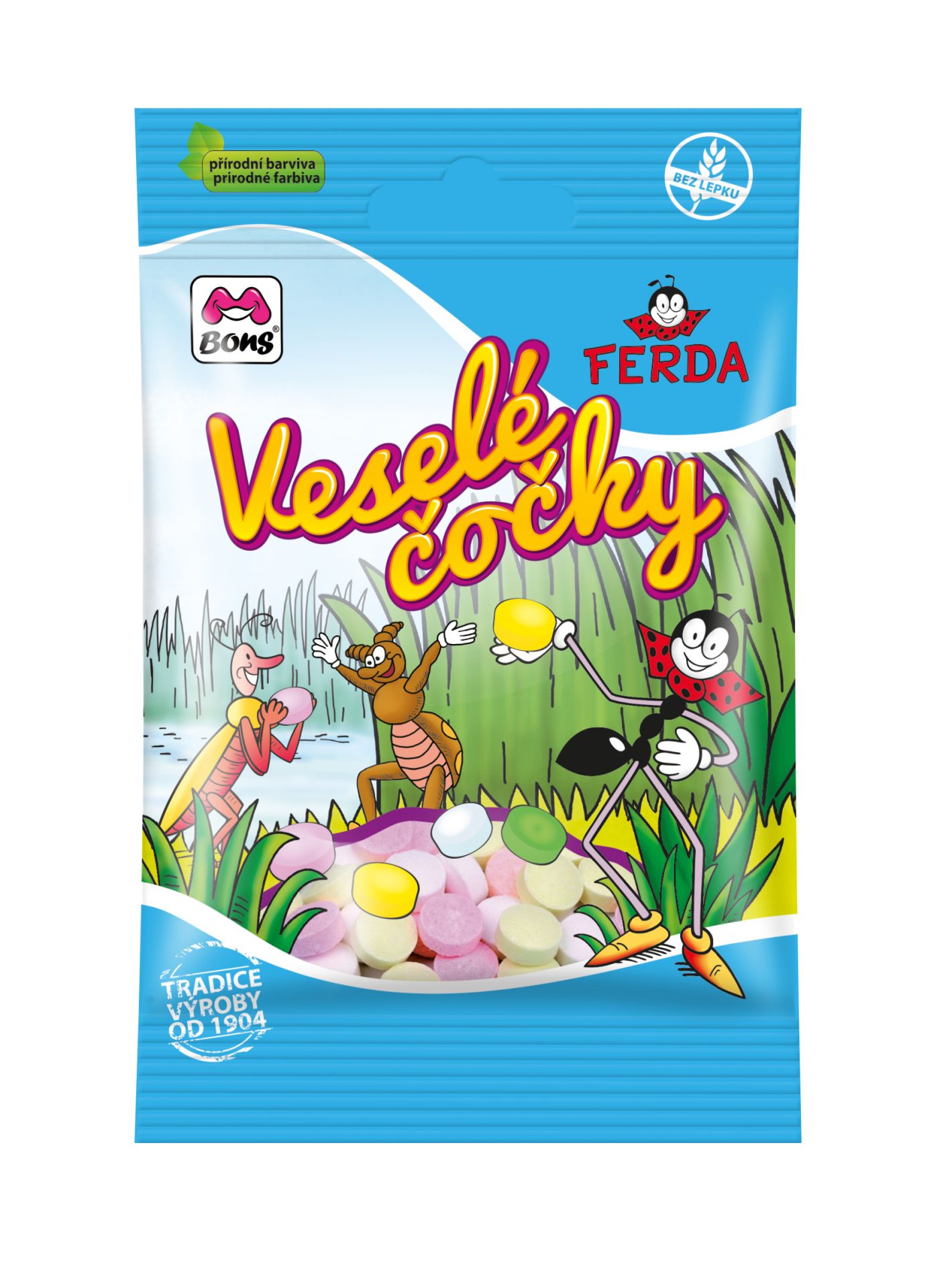 FERDA Veselé čočky 60g